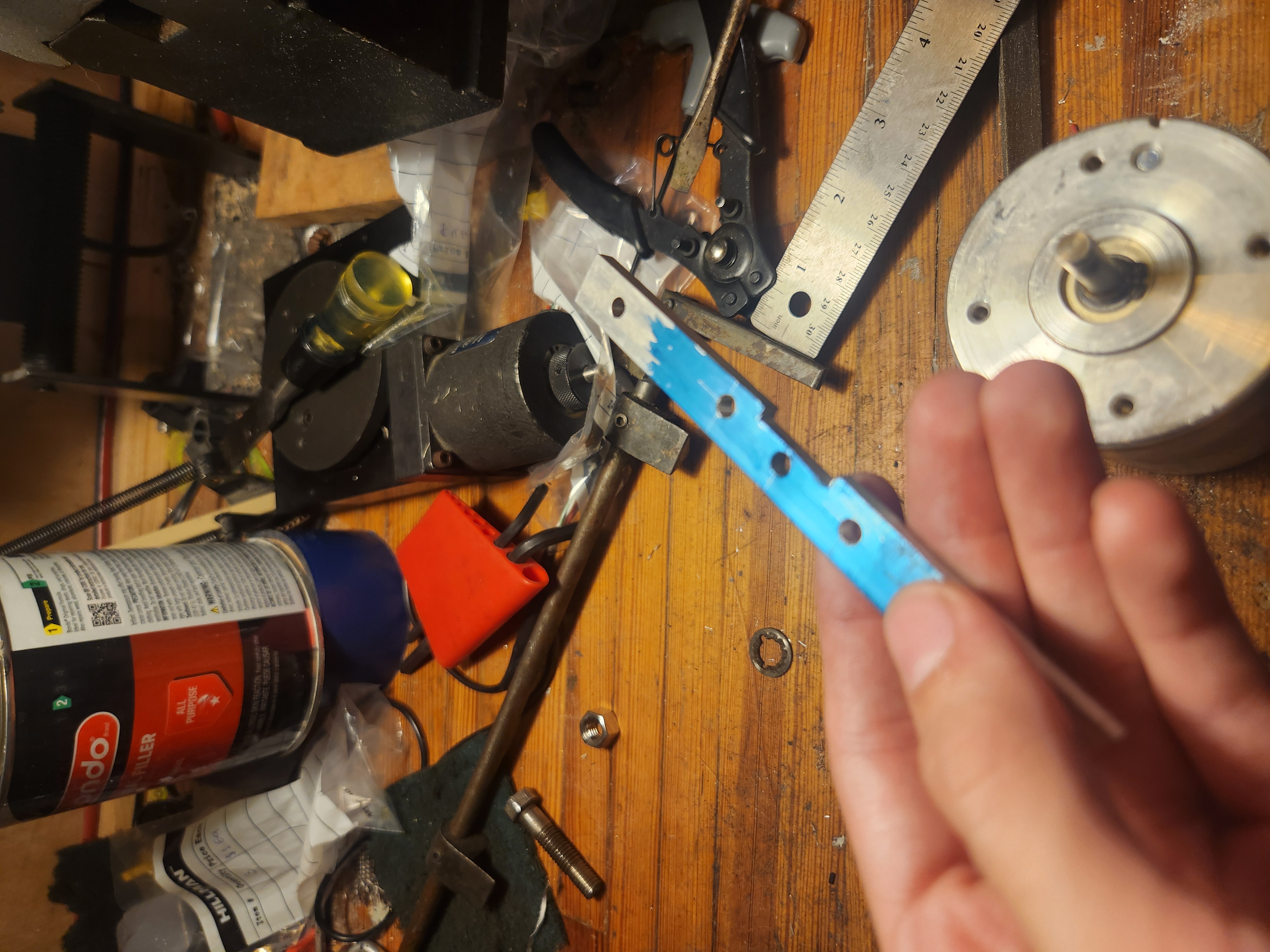 Cutting bearing seats and drilling main hole